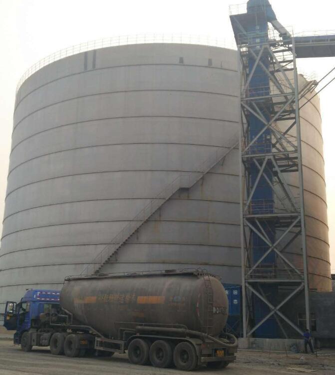 谷城5万吨钢板库