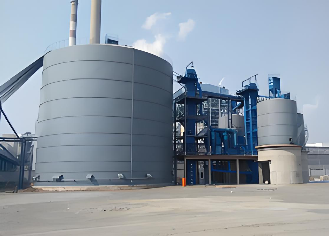 谷城1万吨钢板仓